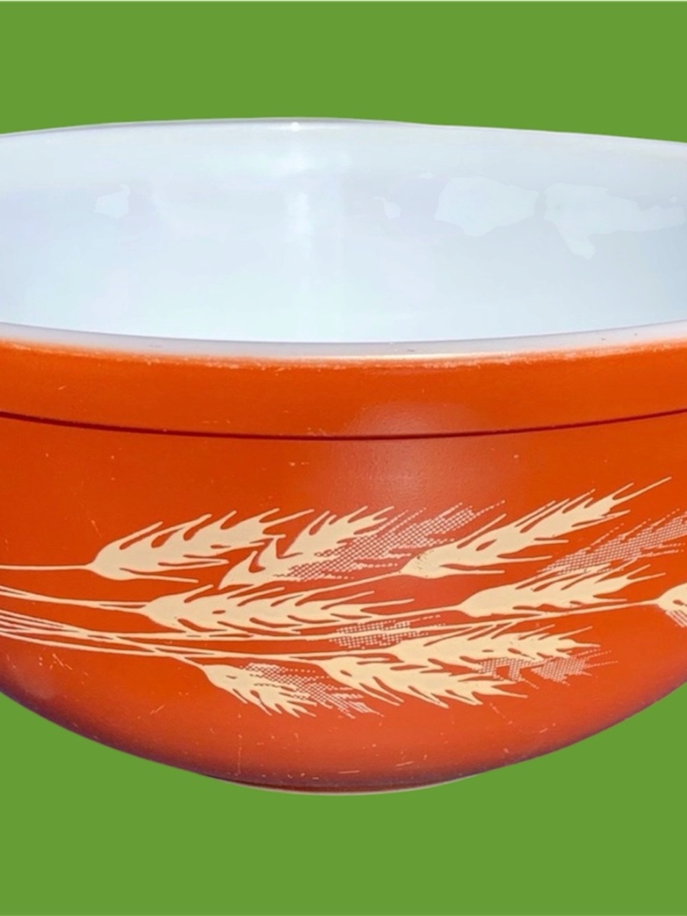 Pyrex harvest mixing bowl wheat vintage